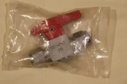 NUPRO SS-4P4T -RD SWAGELOK STAINLESS BALL VALVE 1/4