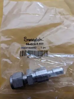 SWAGELOK B-QC6-S-600 QUICK CONNECT STEM 3/8