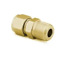 SWAGELOK B-200-1-2 BRASS SWAGELOK TUBE FITTING FNSP