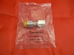 NEW SWAGELOK SS-4-WVCO-7-4 316 SS VCO O-RING FACE SEAL FITTING FNSP