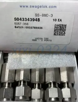 3PCS NEW  SWAGELOK  SS-8M0-3  TEE CONNECTOR  DHL SHIPPING.