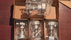 (1) SWAGELOK / NUPRO BELLOWS VALVE W ACTUATOR SS-4BK-NO NEW & SEALED