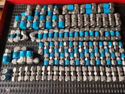 SWAGELOK STAINLESS STEEL COMPRESSION FITTING LOT SS 316 107 PIECE LOT