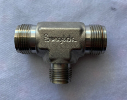 SWAGELOK SS-810-3-8-6 REDUCING UNION TEE, 1/2
