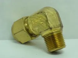 207637 OLD-STOCK; SWAGELOK B-810-2-6 BRASS TUBE FITTING; 1/2