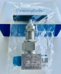 SWAGELOK SS-12NBM8-F8 STAINLESS STEEL SEVERE SERVICE UNION BONNET NEEDLE VALVE