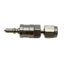 NOS SWAGELOK 1/8” TUBE SS MINIATURE QUICK CONNECT STEM W/ VALVE SS-QM2-D-200