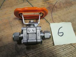 SWAGELOK STEAM SERIES SS-S63PS8-JK 1/2