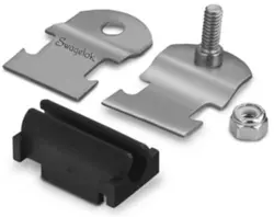 SWAGELOK SS-TBC6, 316 STAINLESS STEEL, CLAMP TUBE SUPPORT FOR 3/8