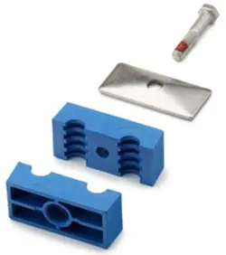 SWAGELOK 304-S3T-PP-8T, 304 STAINLESS STEEL, CLAMP TUBE SUPPORT KIT, 1PC