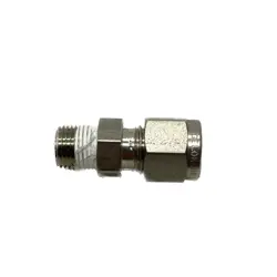 NOS SWAGELOK 1/4” TUBE X 1/8” MALE NPT 316 SS MALE CONNECTOR SS-400-1-2