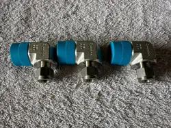 3 PCS: SWAGELOK SS-600-2-12, 3/8