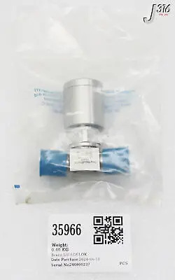 35966 SWAGELOK DIAPHRAGM SEALED VALVE, 1/4