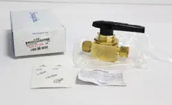 SWAGELOK B-45S8 BRASS VALVE - NEW