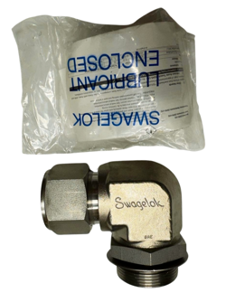 SWAGELOK SS-2000-2-24ST STAINLESS STEEL MALE ELBOW TUBE FITTING *FREE SHIPPING*