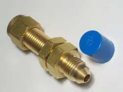 SWAGELOK BRASS BULKHEAD