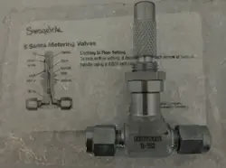 SWAGELOK B-SS2 LOW FLOW METERING VALVE FNSP