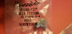 3/8 TO 1/4 MICRO-FIT REDUCER ELBOW , 6LV-6MW-9-4, SWAGELOK