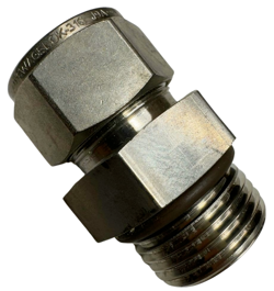 SWAGELOK SS-1210-1-12ST STAINLESS STEEL MALE CONNECTOR TUVE FITIING, 3/4