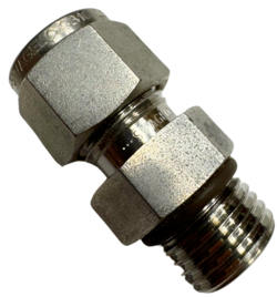 SWAGELOK SS-600-1-6ST STAINLESS STEEL MALE CONNECTOR TUBE FITTING, 3/8