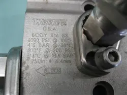 WHITEY SWAGELOK SS-M3PPFL