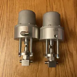 LOT (2)  NUPRO BELLOWS SEALED VALVE ACTUATOR  SWAGELOK SS-4BG-3C  1/4