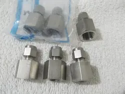 6X SWAGELOK SS-400-7-6, 1/4