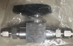 SWAGELOK SS-83KS4, 3-PIECE HIGH PRESSURE BALL VALVE FNSP