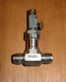 SWAGELOK B-SS4 BRASS LOW FLOW METERING VALVE