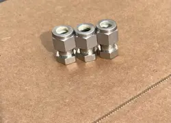 LOT OF 3  SWAGELOK  3/8 