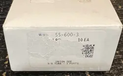 SWAGELOK  SS-600-3  TEE(10PK)