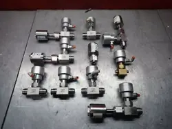 EUC-10 PCS VALVE UNIT LOT SWAGELOK SS-8BK-VCR-1C, MKS 925C
