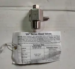 SWAGELOK SS-BVM6-C3 BLEED VALVE SS316  LOT OF 5