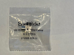 SWAGELOK 6LV-6MW-9, 316L VIM-VAR MICRO-FIT 90° UNION ELBOW 3/8 IN