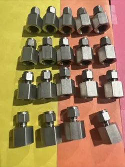 SWAGELOK FITTINGS. SS-400-7-6 QTY 19 PCS LOT # 39