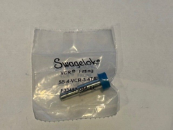 SWAGELOK VCR FACE SEAL FITTING, TUBE ADAPTER GLAND, 1/4 IN VCR X 1/4 IN TUBE
