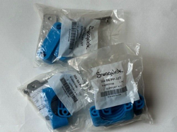 SWAGELOK 304-S6-PP-32T BOLTED PLASTIC CLAMP TUBE SUPPORT SS 2 IN, LOT OF 3
