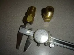 LOT OF 2, SWAGELOK, 1/2” TAPERED MALE NPT TO 1/2” OD TUBING CONNECTORS, NEW