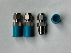 SWAGELOK SS-4-VCR-6-400 VCR FACE SEAL FITTING 1/4 TUBE X 1/4 VCR LOT OF 3