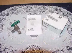 INSTRUMENTATION VALVE GREEN