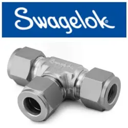 3 PACK, STAINLESS STEEL SWAGELOK UNION TEE, 1/4 IN. TUBE OD, SS-400-3