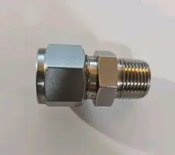 SWAGELOK 316 STAINLESS STEEL FITTING 1/2 TUBINGX 3/8 ID 1/2 OD NPT REDUCER