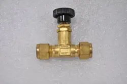 SWAGELOK B-JN6 BRASS SCREWED-BONNET NEEDLE VALVE 1/2