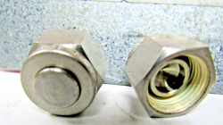 ✌️2) NEW SWAGELOK SS-600-P STAINLESS STEEL PLUG FOR 3/8
