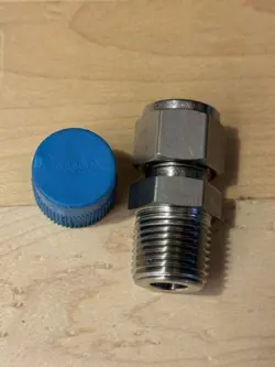 SWAGELOK S-810-1-8 * STAINLESS STEEL 316CONNECTOR FITTING, 1/2