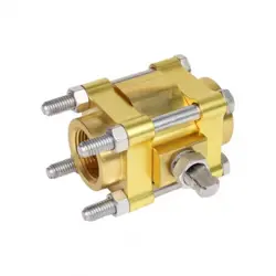 VERMEER SWAGELOK VALVE - 1 INCH 1500 PSI BRASS BALL VALVE
