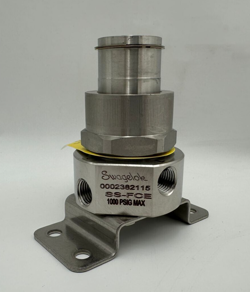 SWAGELOK SS-FCE STAINLESS COALESCING PARTICLE GAS PNEUMATIC FILTER 1000PSI 1/4
