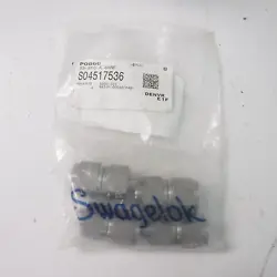 4 PACK SWAGELOK STAINLESS STEEL TUBE FITTINGS 1/2