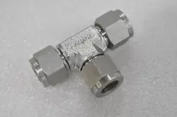 SWAGELOK SS-600-3 STAINLESS STEEL TUBE FITTING, UNION TEE, 3/8 IN. TUBE OD