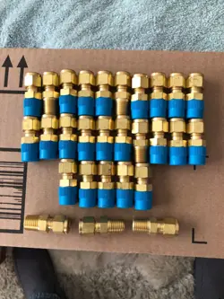 BRASS FITTINGS 1/4